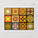 12 Different Tea Bag Tiles - Origami Folding Personalized Flyer