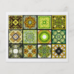 12 Different Tea Bag Tiles - Origami Folding Personalized Flyer