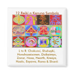 12 Reiki n Karuna Reiki Healing Designs Magnets