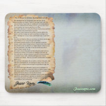 12 Steps for Lifetime Spiritual Recovery Mousepad