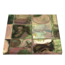 12"x12" wrapped canvas of farmland gallery wrapped canvas