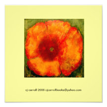 12 x 12 Poppy Painting Photo-Print III