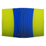 12 Yellow & Blue 1.5" Avery Binder