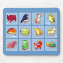 12animals Mousepad(customizable) mousepads