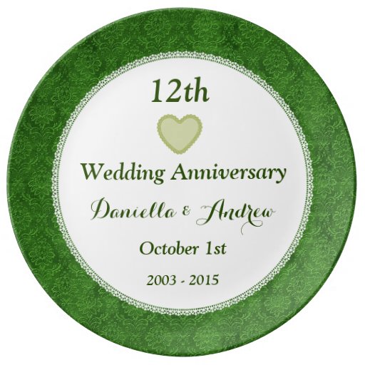 12th Wedding Anniversary Gifts - T-Shirts, Posters, & other Gift Ideas