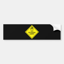 1312273502_Vector_Clipart oxydizing agent warning Bumper Stickers
