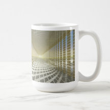#13-02 Gold Hall: Air Space Reflections Hallway Mug