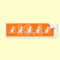 13.1 half marathon bumper stickers