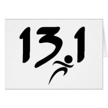 13.1 half-marathon card