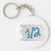 13.1 half marathoner key chains