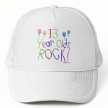 13 Year Olds Rock ! hats