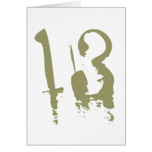 13th Birthday Card