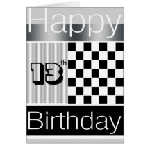 13th Birthday Cards