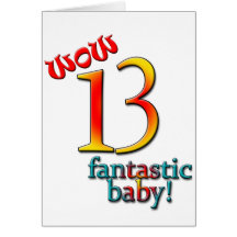 13th Birthday Cards