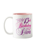 13th Birthday Diva Mug