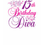 13th Birthday Diva T-shirts