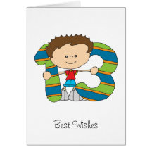 13th Birthday - Greetings card - Boy