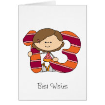 13th Birthday - Greetings Card - Girl