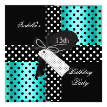 13th Birthday Party teenager girls Personalized Invite