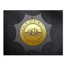 13th Degree: Master of the Ninth Arch Postcard