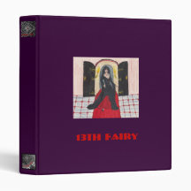 13th Fairy 3 Ring Binder