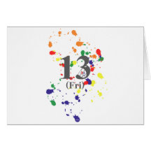 13th Friday Cards