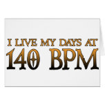 140 BPM Days DUBSTEP Card