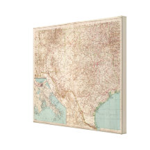 14344 NM, Okla, Tex Gallery Wrap Canvas