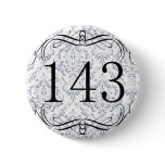 143 Area Code Pin