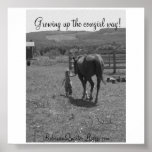 146, Growing up the cowgirl way!, RobersonQuart... posters