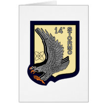 14o Stormo Greeting Card