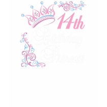 14th Birthday Princess T-shirt