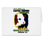 14th Illinois Cattle Feeders Meeting - WPA Poster