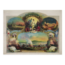 14th Regiment N.Y.S.M. Civil War Engagements Post Card