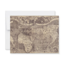 1507 Martin Waldseemuller World Map