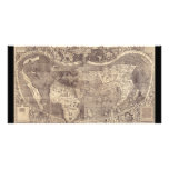 1507 Martin Waldseemuller World Map Photo Card Template