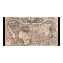 1507 Martin Waldseemuller World Map