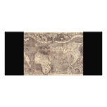 1507 Martin Waldseemuller World Map Rack Card Template