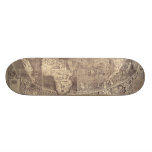 1507 Martin Waldseemuller World Map Skateboard