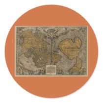 1531 Oronce Fine Antique World Map