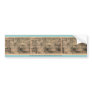 1581 Nicola van Sype Antique World Map Bumper Stickers