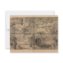 1581 Nicola van Sype Antique World Map