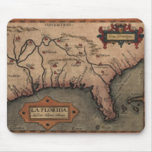1584 La Florida Map Mousepad