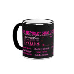 15 ARTISTS 2008 MYSPACE MUSIC CALENDAR - MUG