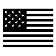 15 Star Us Flag Post Cards