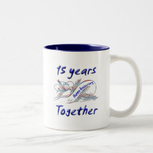 15ème. Anniversaire Tasse À Café