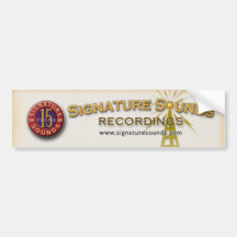 15th Anniversary Bumper Sticker