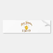 15th. Anniversary Bumper Sticker