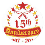 15th Anniversary Sticker