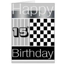 15th Birthday Cards